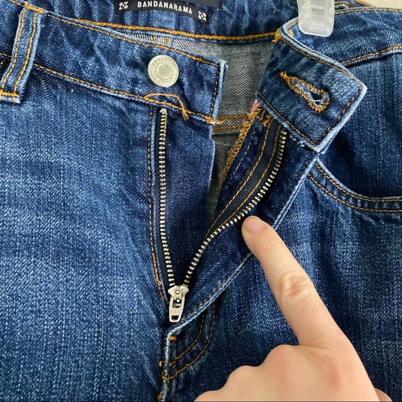 Scotch & Soda Bandanarama Embroidered Skinny Blue Jeans sz 29 - Picture 13 of 15